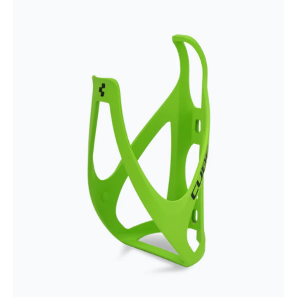Cube HPP Bottle Cage Green/Black