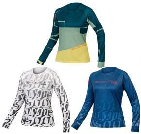 Endura Mt500 Print Ltd Womens Long Sleeve Trail Jersey Ltd Sizes
