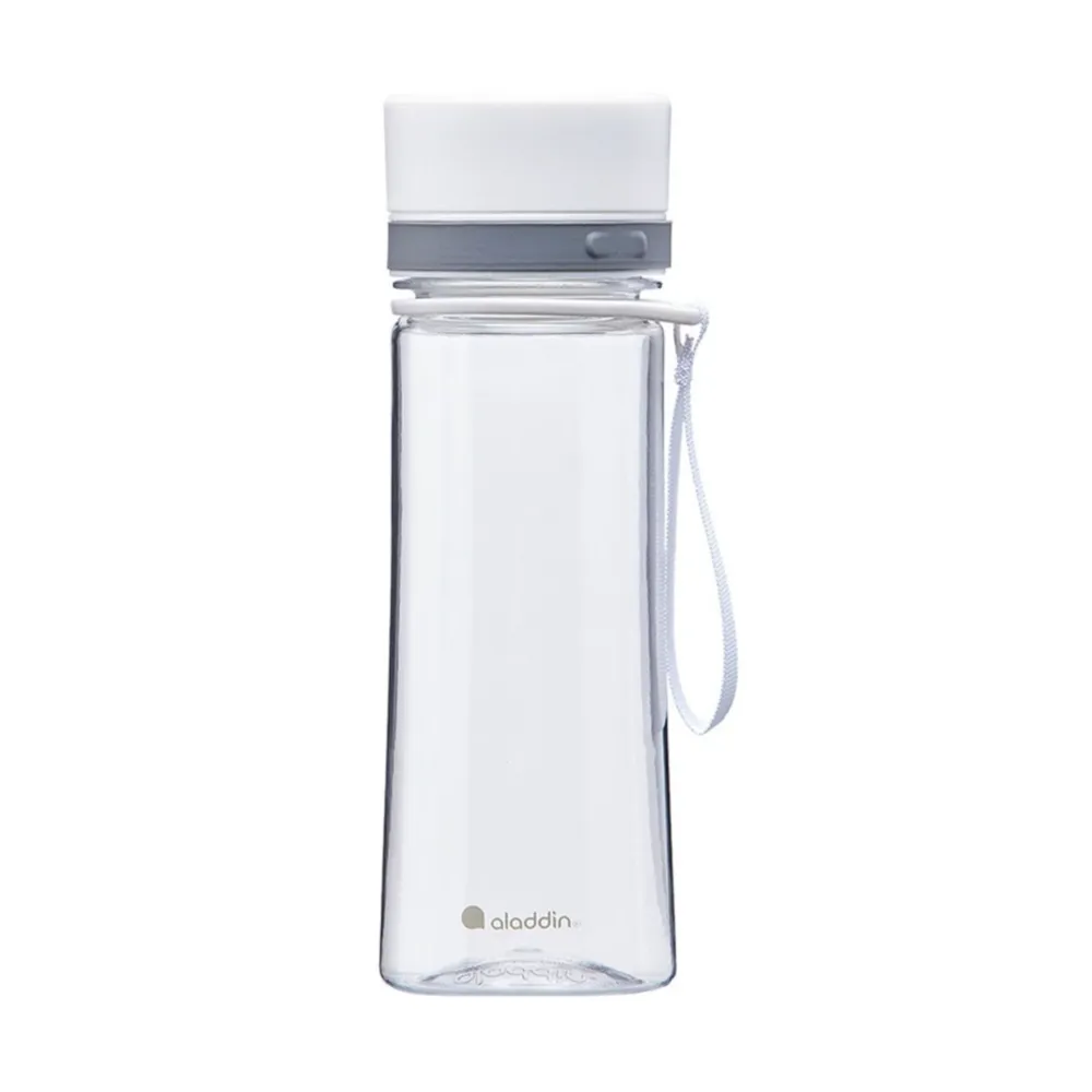 Aladdin Aveo Sustainable Tritan 350ml Water Bottle Clear/White