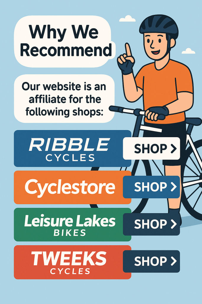 Why re recommend these four cycling shops