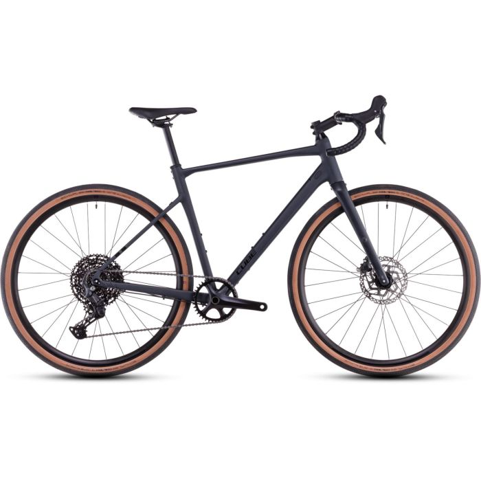 Cube Nuroad Pro Gravel Bike - 2025 - Small, Night Black