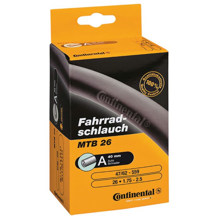 Continental Mountain Bike Inner Tube 27.5 Inch - 27.5 x 1.75 - 2.4 Inch 42mm Presta Valve  - 1.75-2.4 Inch 42mm Presta Valve