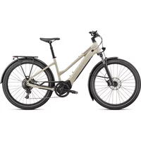 Specialized Turbo Vado 4.0 StepThrough Electric Bike 2024 White Mountain/Black