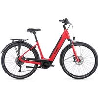 Cube Supreme Sport Hybrid Pro 625 Easy Entry Electric bike 2022 Red
