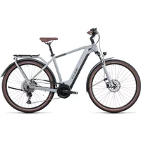 Cube Touring Hybrid Pro 625wh 11spd Disc Electric Bike Lunar Grey 2022