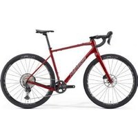 Merida Silex 700 Gravel Bike  2025 Medium - Dark Red/Grey/Red