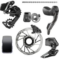 SRAM Force AXS 2X E1 Electronic HRD Groupset inc Hammerhead Karoo Force Colour Edition