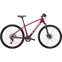Trek Dual Sport 3 Hybrid Bike 2022 Rage Red