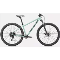 Specialized Rockhopper Comp 29 Hardtail Moutnain Bike 2024 Gloss CA White Sage/Satin Forest Green