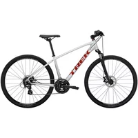 Trek Dual Sport 1 Hybrid Bike 2022 Quicksilver