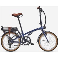 Electric Folding Bike E-fold 500 - Blue