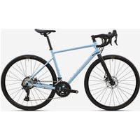 Road Bike Edr Af - Microshift Sword 2x10v - Light Blue