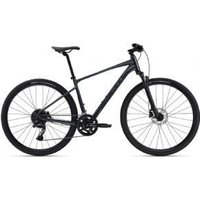 Giant Roam 1 Disc Sports Hybrid Bike  2024 Large - Gloss Black Diamond/Matte Black