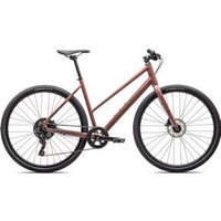 Specialized Sirrus X 2.0 Step-Through Sports Hybrid Bike 2025 Small - Satin Spice/Deep Orange Reflective